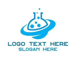 Laboratory - Blue Planet Chemical Laboratory logo design