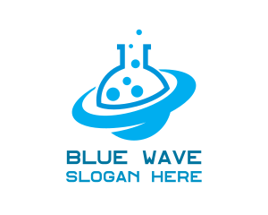 Blue Planet Chemical Laboratory logo design