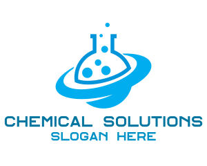Chemical - Blue Planet Chemical Laboratory logo design