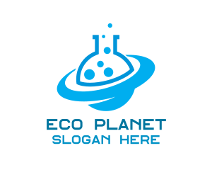 Blue Planet Chemical Laboratory logo design