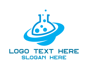 Invention - Blue Planet Chemical Laboratory logo design