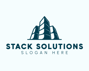 Stack - Property Box Building logo design