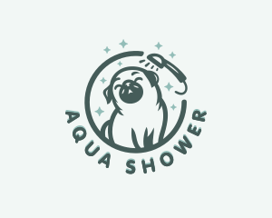 Shower - Shower Dog Grooming logo design