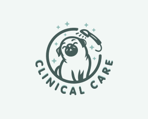 Shower Dog Grooming  logo design