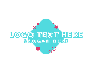 Doodle - Quirky Doodle Shape logo design