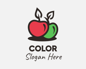Red Green Apple Logo