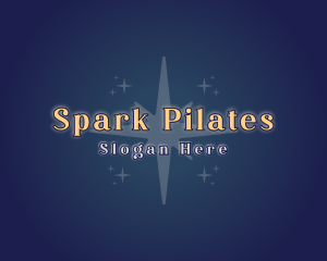 Wishing Star Sparkle Logo