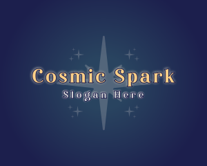 Wishing Star Sparkle logo design