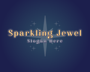 Wishing Star Sparkle logo design