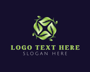 Leaf - Leaf Plant Farm logo design