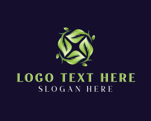 Plant - Leaf Plant Farm logo design