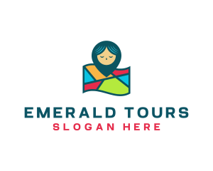 Location Tour Guide logo design