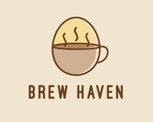 Coffeehouse - Egg Coffee Breakfast logo design