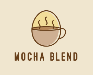 Mocha - Egg Coffee Breakfast logo design