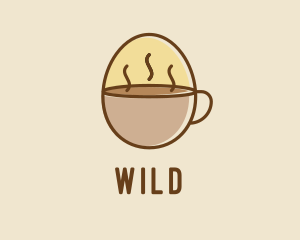 Mocha - Egg Coffee Breakfast logo design