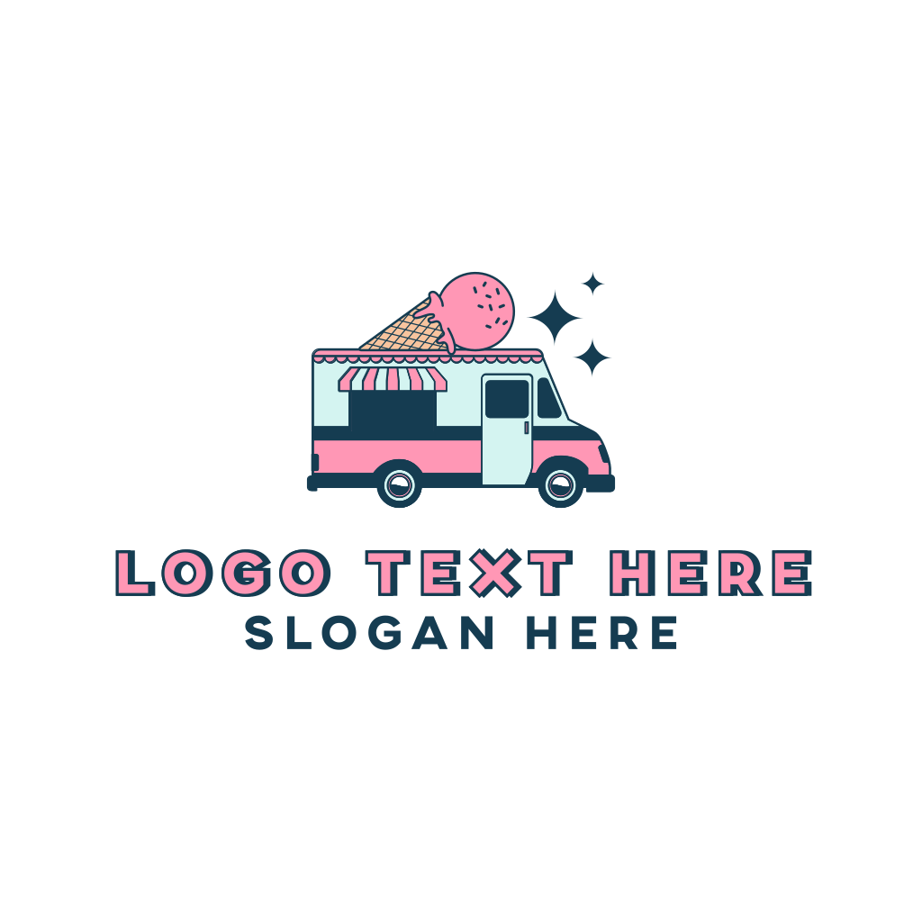 Ice Cream Truck Logo | BrandCrowd Logo Maker