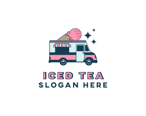 Ice Cream Truck logo design