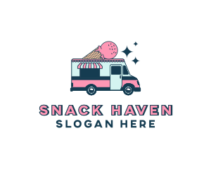 Ice Cream Truck logo design