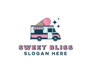 Ice Cream Truck logo design