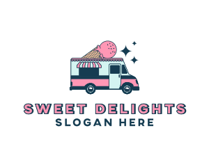 Ice Cream Truck logo design