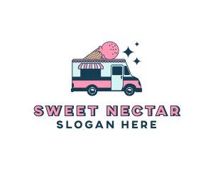 Ice Cream Truck logo design