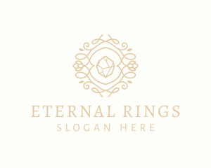 Rings - Gem Jewelry Accessory logo design