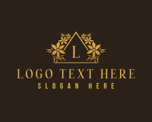 Leaf - Organic Botanical Flower logo design