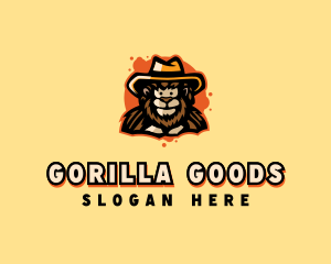 Graffiti Art Gorilla logo design