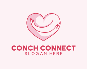 Heart Hug Charity logo design