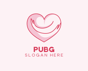 Community - Heart Hug Charity logo design