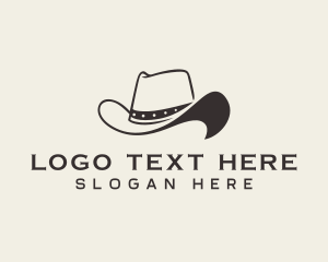 Fashion - Cowboy Rodeo Hat logo design