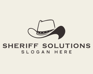 Cowboy Rodeo Hat logo design