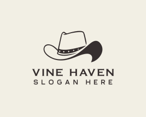 Cowboy Rodeo Hat logo design