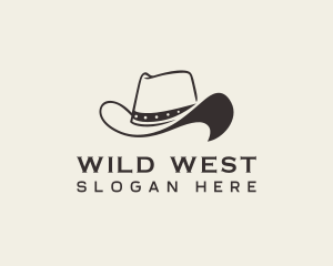 Cowboy - Cowboy Rodeo Hat logo design