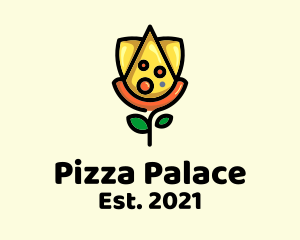 Pizza - Pizza Garden Restaurant logo design