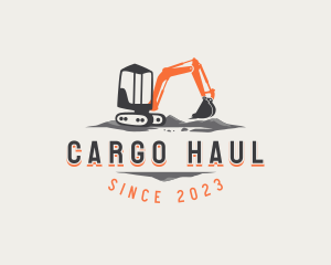 Digging Excavator Construction logo design