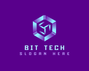 Box Tech Cube logo design