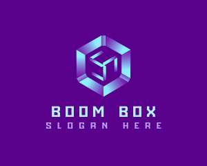 Box Tech Cube logo design