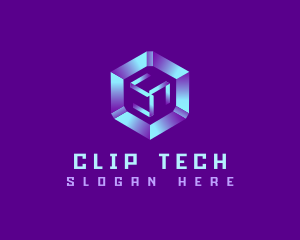 Box Tech Cube logo design