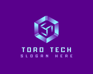 Box Tech Cube logo design