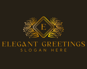 Floral Ornament Boutique logo design