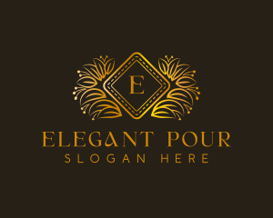 Floral Ornament Boutique logo design