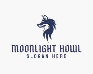 Werewolf - Wild Wolf Character logo design