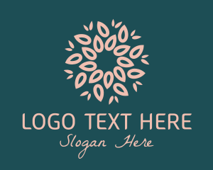 Styling - Floral Wreath Decor logo design