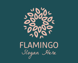 Floral Wreath Decor  Logo