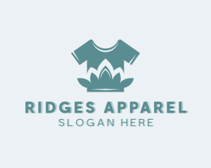 Floral Shirt Apparel logo design