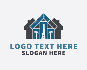 Business - House Carpentry Tools logo design