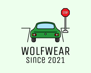 Automotive - Automotive Car Stop Sign logo design