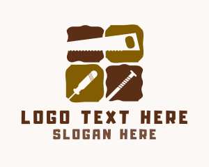 Tools - Carpentry Tools Hardware logo design