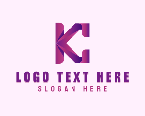 Letter Pr - Creative Agency Letter K logo design